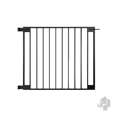 Aluminium tuinpoort "Industrieel" 30x1000x850mm incl. beslag [zwart gepoedercoat] ~