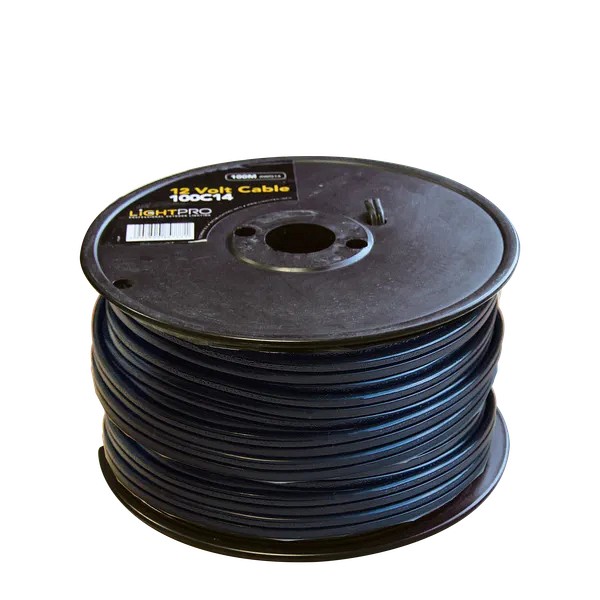 LightPro - 12 volt kabel AWG14 - 100m ~