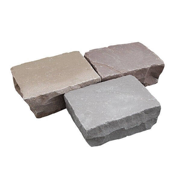 Kandla gres platine 10x10x8-10 mixed colors ~