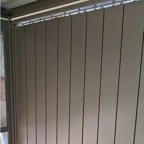 Lamellenzijwand 3,5m donkergrijs Pergola ~