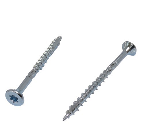 Schroef zelfborend SS316 A4 5,5x45mm torx + bit T20 voor alu onderbalk 200 schroeven/set ~
