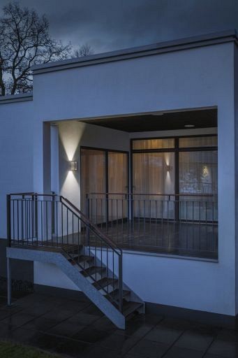 Vale PowerLED 230V wandarmatuur flush twinlight 20cm, 2x 5W ~