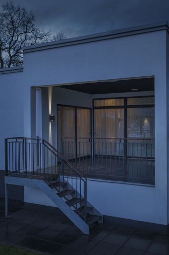 Vale PowerLED 230V wandarmatuur flush twinlight 20cm, 2x 5W ~