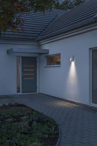 Potenza 230V wandarmatuur flush downspot 27cm, GU10, max 6W ~