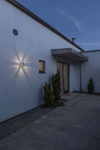 Pescara PowerLED 230V wandarmatuur flush 25cm, 1x 3W ~