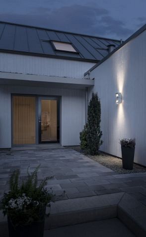 Potenza PowerLED 230V wandarmatuur flush twinspot 30cm, 2x 4W ~