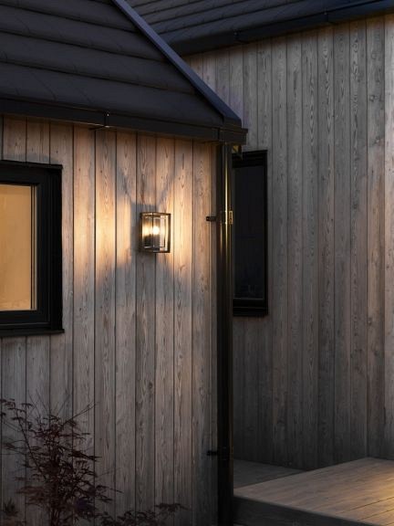 Brindisi wandlamp 230V, 13x20cm, E27 transparant glas, max 1x 20W ~