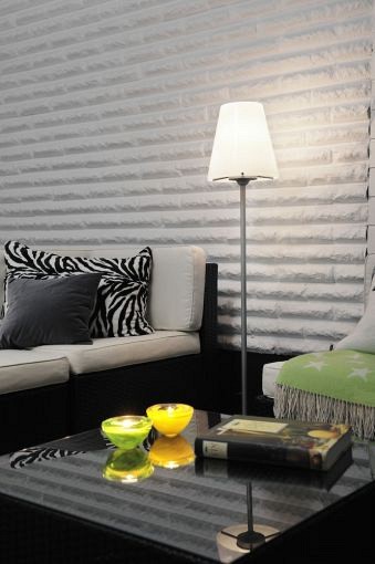Lucca Lounge 230V terrasarmatuur 130cm, 5m aansluitsnoer, E27 max 60W ~