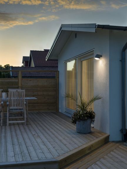 Ferrera PowerLED 230V wandarmatuur neerwaarts 13cm, 1x 4W ~