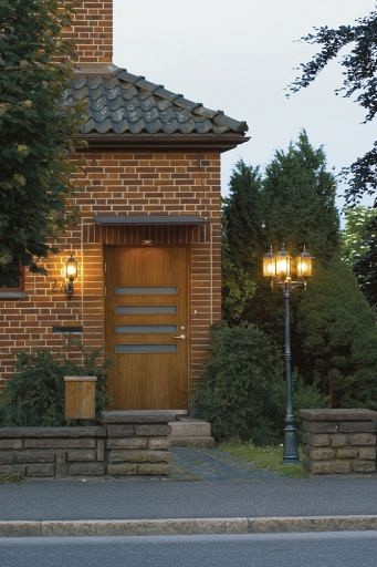 Milano 230V staand armatuur 3-lichts 230cm, E27 max 3x 75W ~