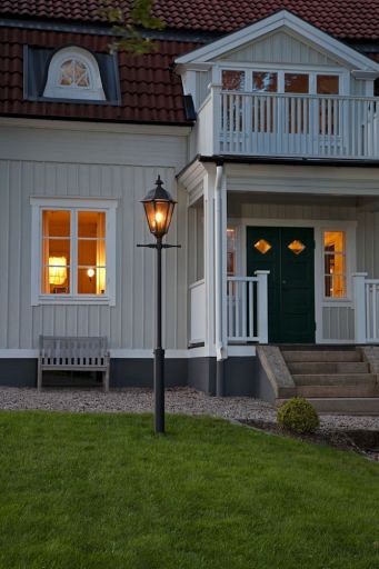 Pallas 230V staand armatuur 1-lichts 260cm, E27 max 100W ~