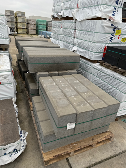 Opsluitband grijs 100x30x20 cm. ~