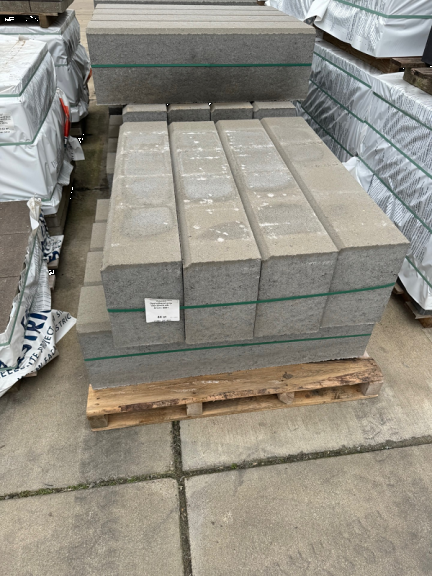 Opsluitband grijs 100x30x20 cm. ~