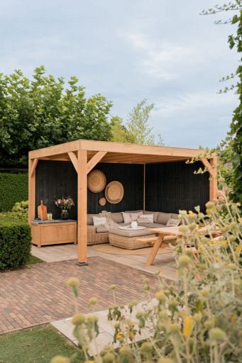 Douglasvision buitenverblijf Modern 399x306.5 cm onbehandeld ~