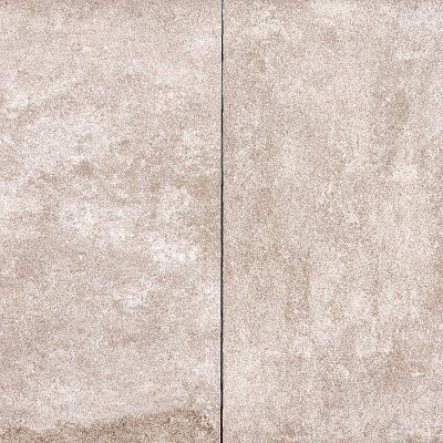 Betontegel bruin-grijs 60x60x4 cm. ~