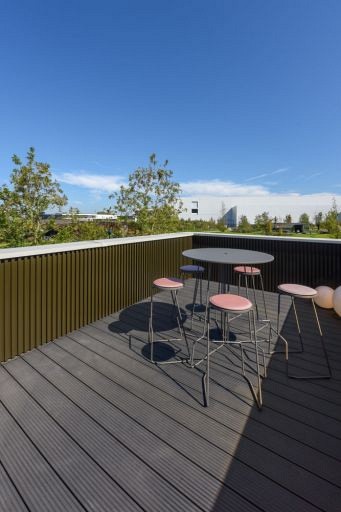 Dual Straight holle plank fijn-grof geribbeld 400x16,2x2,8 cm Graphite Black ~