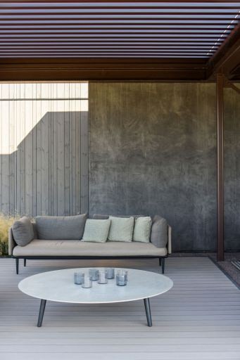 Dual Straight holle plank fijn-grof geribbeld 400x16,2x2,8 cm Wenge Brown ~