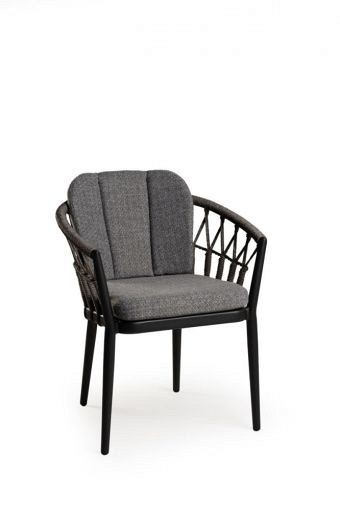 SantaFe Dining Chair Charcoal ~