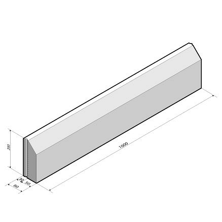 Rijwielpadband 3/8x20 grijs ~