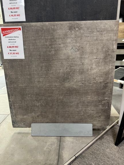 GeoCeramica® Commodore Ostrica 80x80x4 cm. Aktie OP=OP ~