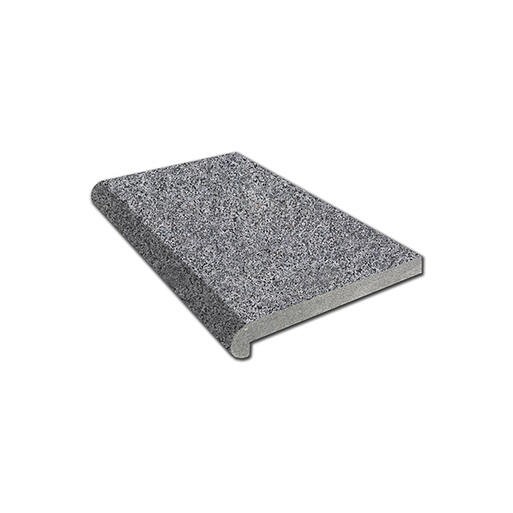 Nature Grey randtegel gevlamd type A hoek inw. 50/30x50/30x5/3 cm. ~