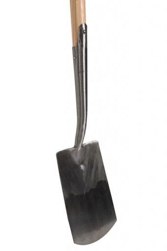 Spade blank geslepen met hals en lip ~