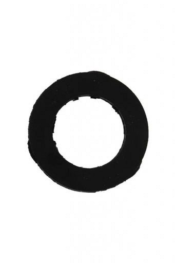 Platte afdichtingsringen  1/2" rubber, 4 stuks - in blister ~