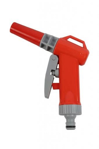 Regelbare pistoolspuit met nippel PVC in blister ~