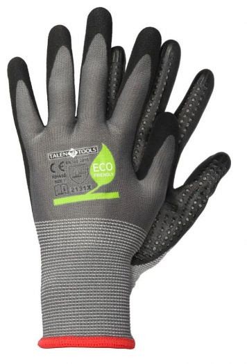 Talen Tools – Werkhandschoenen – Gerecycled – ECO Friendly – Latexcoating – Maat S ~