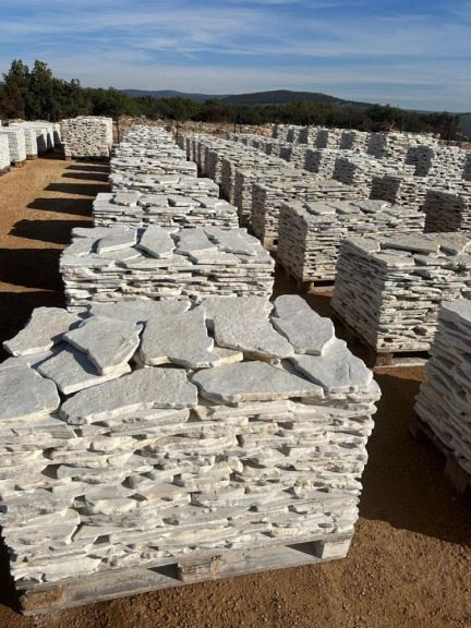 Ploca antico Geel/Zandkleur flagstones/gevelbekleding 2-3 cm. ~