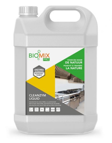 Biomix Pro Cleanzym Lemon of Eucalyptus (5L) vloeibare enzymatische allesreiniger ~