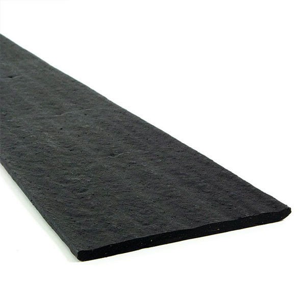 Recy-Board borderrand 12x1x120 cm - zwart (5 stuks) ~