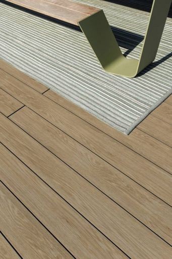 Dual Straight holle plank Amber Oak 400x16,2x2,8 cm. ~