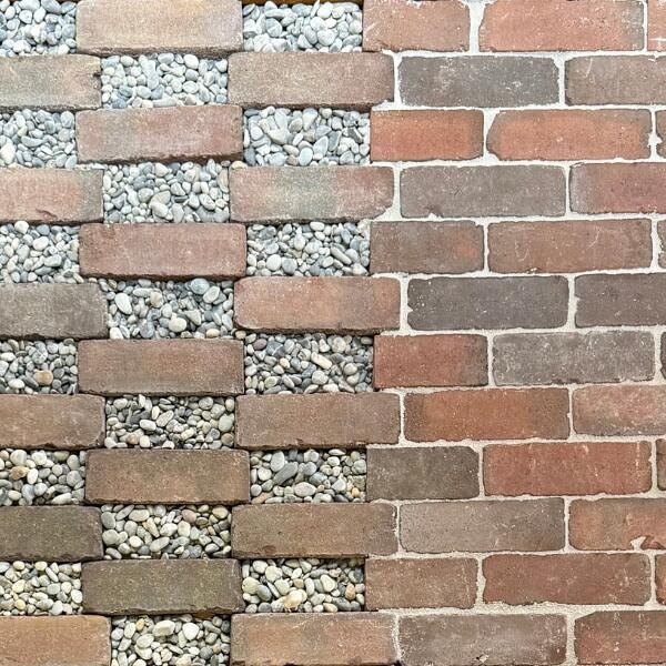 Waterpassing stone grid ~