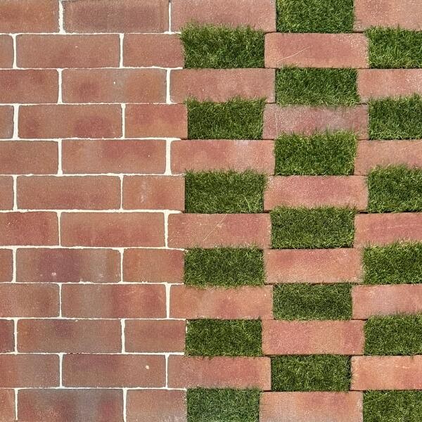 Waterpassing stone grid ~