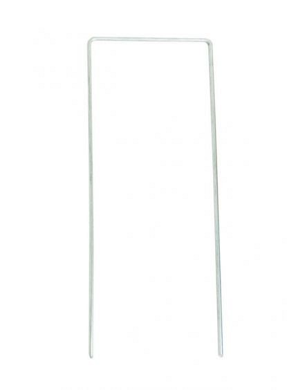 U-draadpen verzinkt 20x5x20 cm. ø3 mm. (zakje á 25 st.) ~