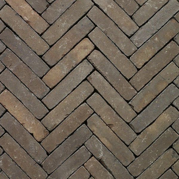 GSB Gebakken waalformaat WS Oud Breda 200x50x60 getrommeld ~