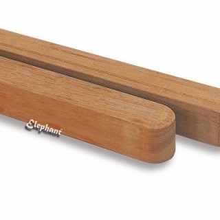 Bangkirai paal geschaafd afgeronde kop 110x110x1800mm glad bc ~