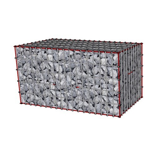 Ongevulde steenkorf 150x50x100 cm. ~