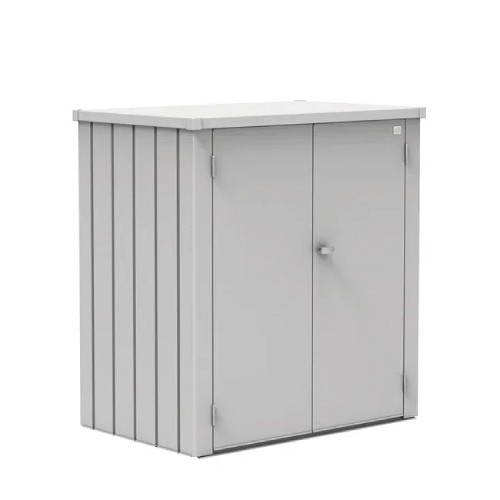 Terrasschrank Romeo Gr. L X-Design zilver metallic ~