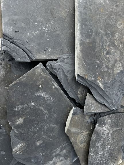 Nippon Pure Black flagstones x2,5 cm. OP=OP