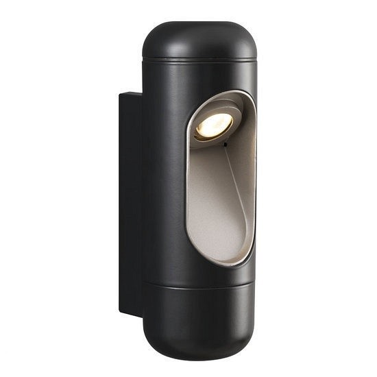 In-Lite Sentina Wall Wall 12V/3,5W Led Alu. Charcoal Grey/Rose Silver Warm White ~