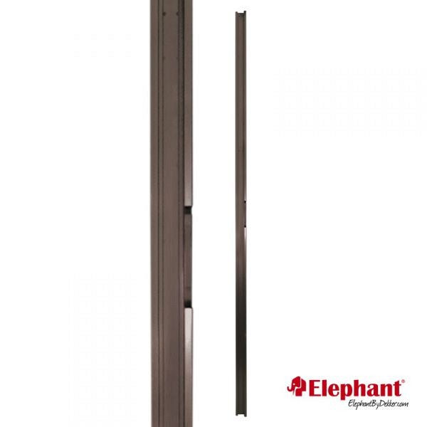 Aluminium deurstopper "Basic" 1800mm [antraciet gepoedercoat] bc ~