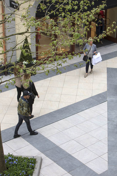 Keramische tegel Geoceramica® Fiordi Grigio 60x60x4 cm. ~