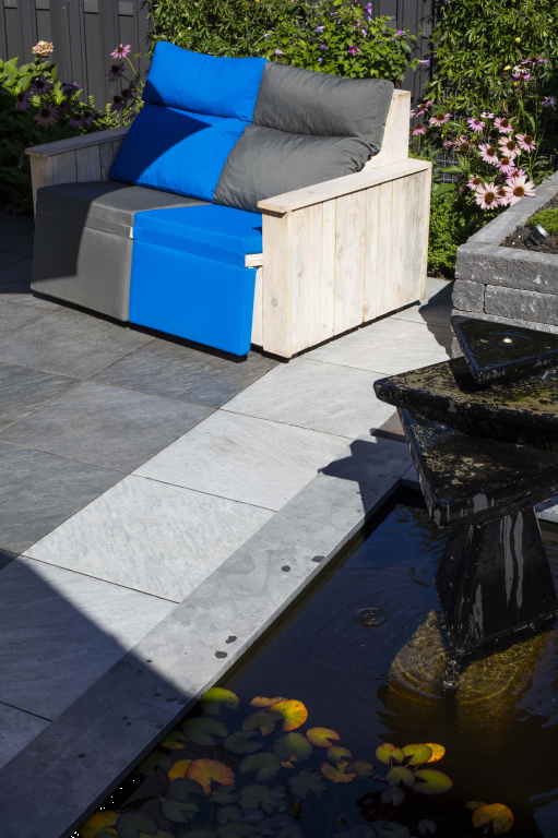 Keramische tegel Quarziti Waterfall QR03 60x60x2 cm. ~