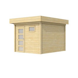 Vuren Topvision Tapuit, 300x300 cm. onbehandeld. ~