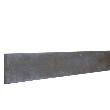 Betonplaat stampbeton 25x3,5x184 cm. antraciet. ~