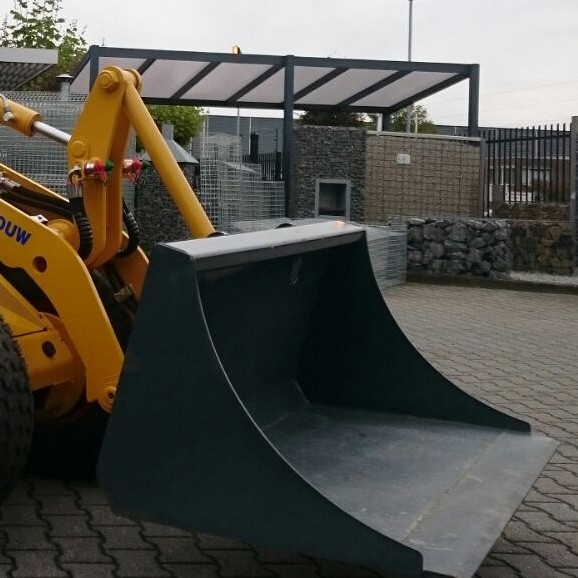 Verhuur knikmops 180 hulpstuk: Grote bak (brede bak) ~