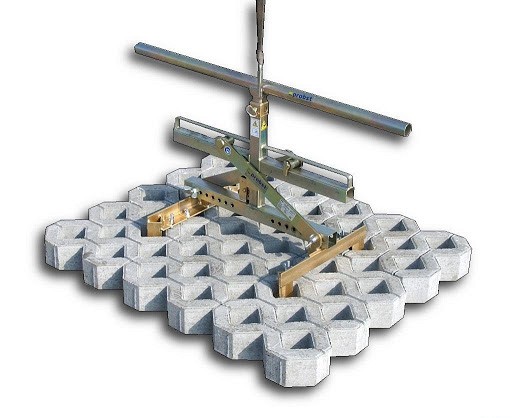 Verhuur grasstenen klem RGV-9/9 max. 250 kg. ~