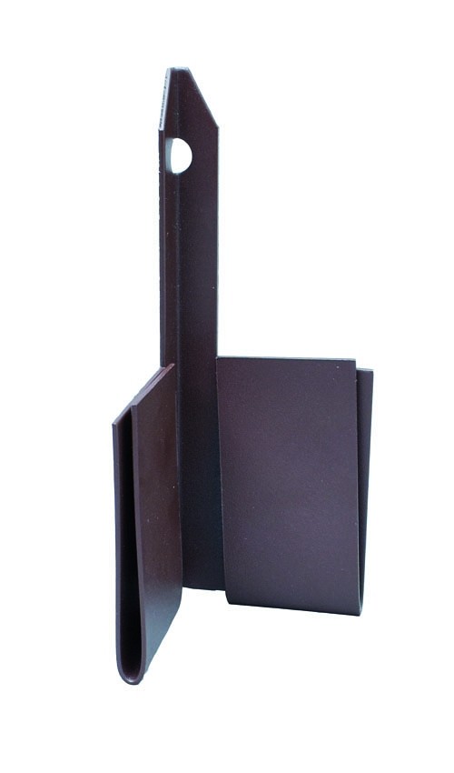 Mevosteel extra verankeringspen 30,5 cm. bruin gecoat ~